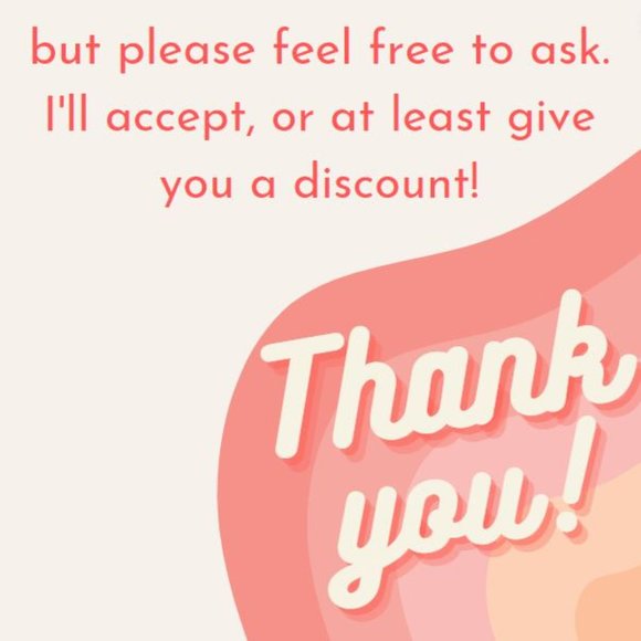🦋 Happy to consider offers! I don't bite. Drop me a comment! 🥰 - Picture 5 of 5